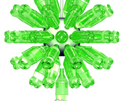 塑料瓶吊灯-可乐瓶旧物利用手工作品