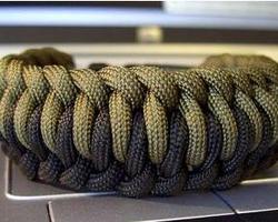一款超酷的手工手链编织方法图解