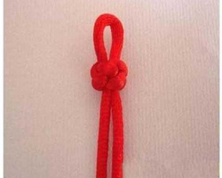 中国结《陆贞传奇》红绳手链编织教程图解