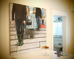 教你手工DIY制作二十五款时尚的家庭照片墙图片教程