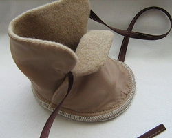简单可爱的小棉鞋DIY图解 手工制作宝宝鞋布艺教程