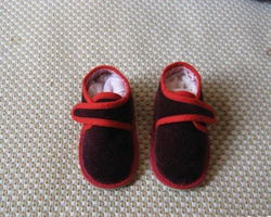 舒适的宝宝布鞋 附棉布宝宝鞋样及DIY步骤教程