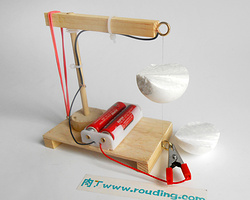 DIY科技小制作 电热切割机器 中小学儿童实验材料拼装玩具