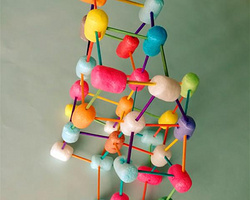 教你用彩色泡沫搭建趣味悬挂积木家居装饰的做法图解教程