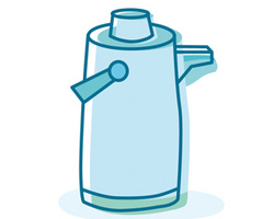 简笔画热水瓶的画法 简笔画动画教程之热水瓶的绘画分解步骤
