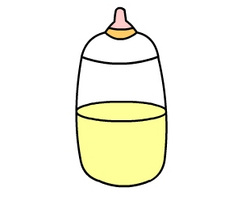 简笔画奶瓶的画法 简笔画动画教程之奶瓶的绘画分解步骤