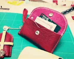 漂亮时尚的手工DIY手机包钱包详细制作过程 