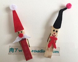 幼儿园大班简单有趣的DIY小制作《圣诞老人》​教案