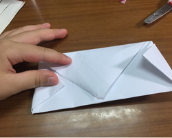 教你用A4纸折叠超级简单的信封 DIY手工折纸