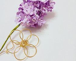 超级简单的DIY花卉纸艺教程 漂亮的彩纸花信子