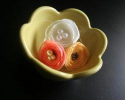 创意送女友浪漫DIY小礼物 漂亮的纱花戒指