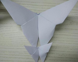 幼儿园最简单折纸蝴蝶怎么折 史上最简单的蝴蝶折法  