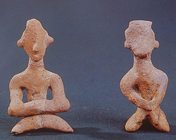 陶人雕塑艺术图片欣赏 新石器时代湖北龙山文化
