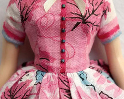 做芭比娃娃的小外套 古装连衣裙DIY教程