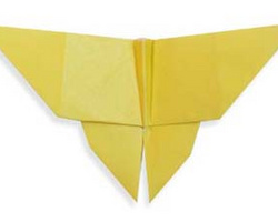 DIY昆虫折纸教程 蝴蝶的折纸方法图解 