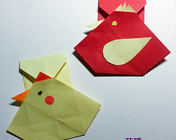 教你折纸小鸡红包折纸方法详细步骤图解
