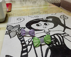 儿童手工折纸大全 DIY蝴蝶结戒指💍折纸方法