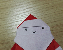 手工折纸大全圣诞老人折纸方法详细步骤图解