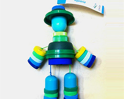 创意DIY手工制作 用瓶盖做的精美可爱的小玩物