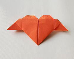 100个简单易学的折纸方法 小爱心的简单折法图片图解