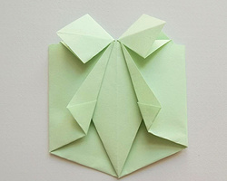 儿童最简单的DIY折纸 小蝴蝶结折法与步骤图解