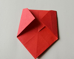 儿童简单的手工折纸方法 小信封折法图解过程