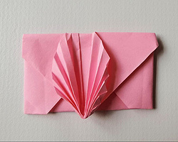 简单的手工折纸 小信封怎么叠纸图解步骤