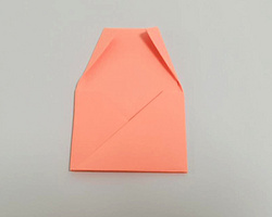 儿童简单的折纸方法 小信封的折法图解步骤