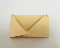 儿童最简单的折纸 小信封一步一步折纸图解过程