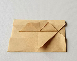 宝宝最简单的手工折纸方法 小信封一步一步折纸图解