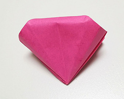 儿童简单又好做的DIY折纸 小宝石折法详细与步骤