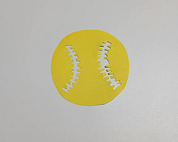 简单折纸 棒球的折纸图解