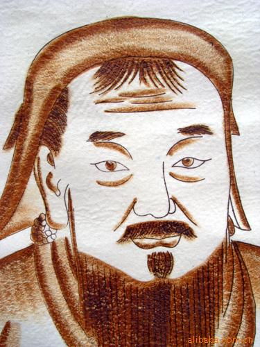 古风淳朴的蒙古族毡画简介 蒙古毡画欣赏