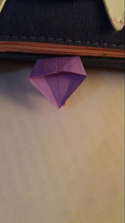 手工折纸钻石书签折纸图解教程