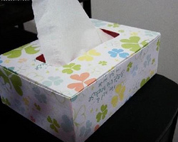 用纸盒DIY纸巾盒的方法 抽纸盒自己做