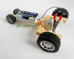 DIY科技小制作F1方程式赛车玩具 手工拼装科学实验模型套件