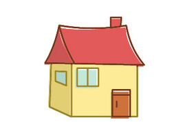 简笔画小房子的画法(1)简笔画动画教程之房子的绘画分解步骤