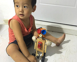 旧物利用 手工制作有趣的机器人玩具DIY教程