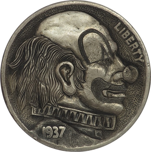 巴塞罗那艺术家惊人的硬币雕刻作品欣赏
