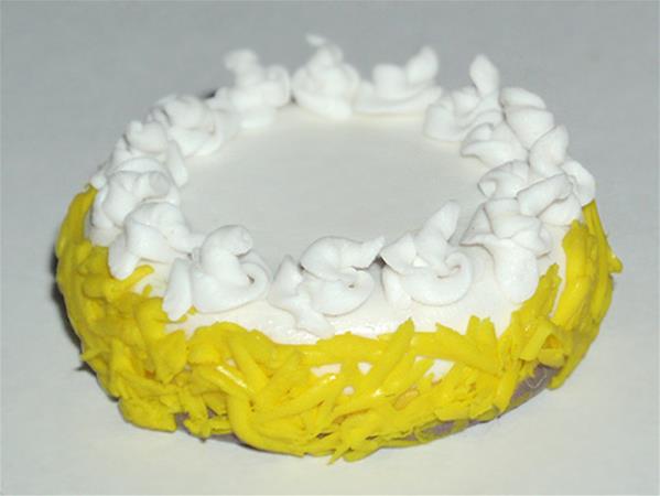 软陶制作以假乱真的可爱柠檬蛋糕DIY做法