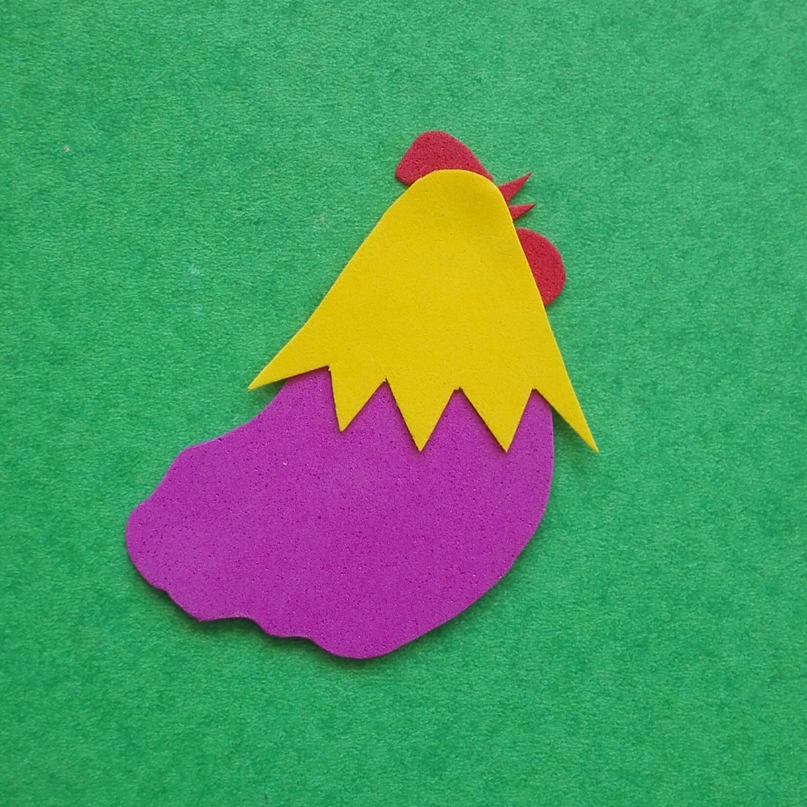 儿童手工制作教你用彩色的海绵纸手工制作儿童手工创意小鱼粘贴画 - 有点网 - 好手艺