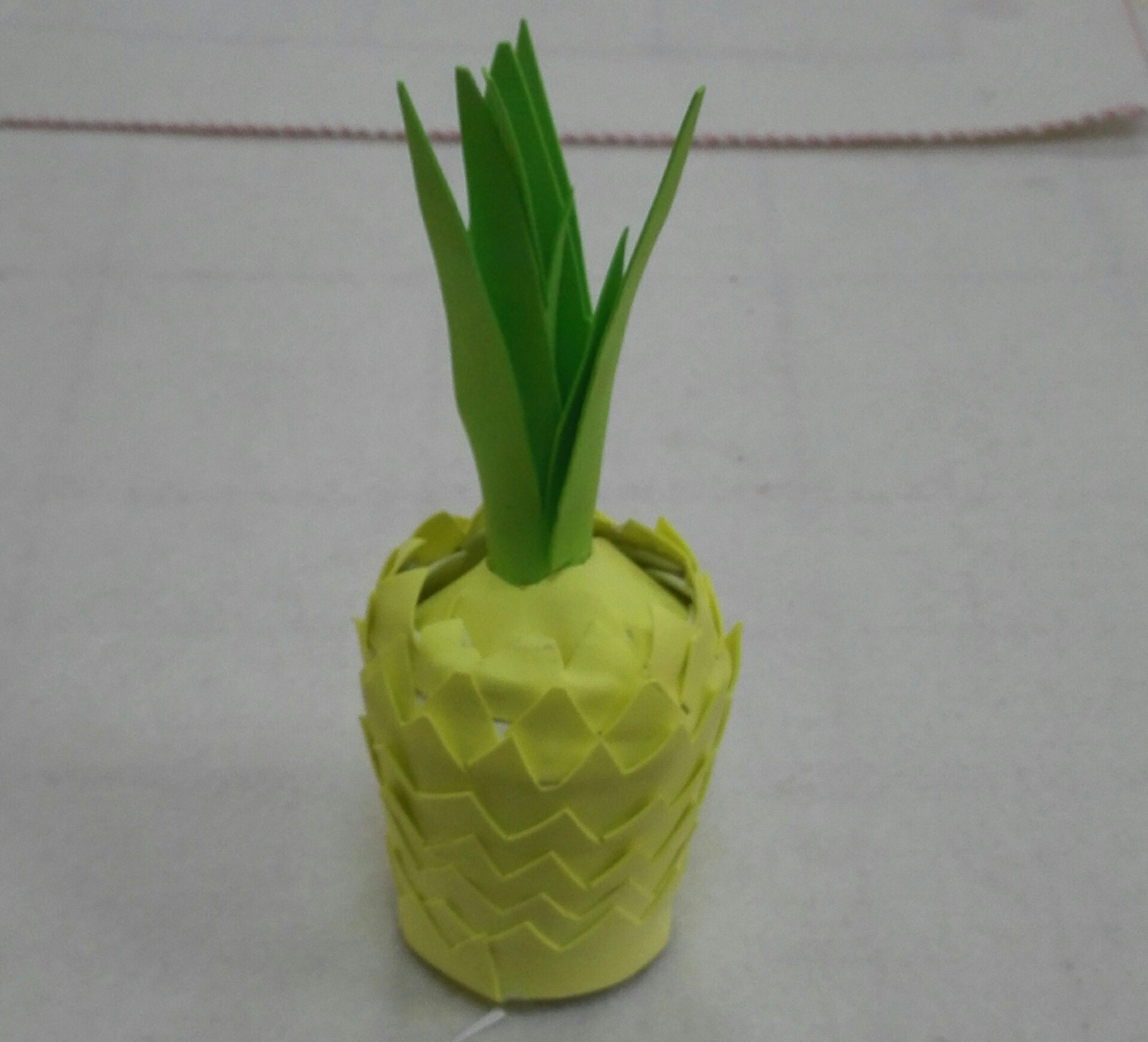 折纸菠萝的步骤及图片 手工菠萝折纸方法 - 制作系手工网