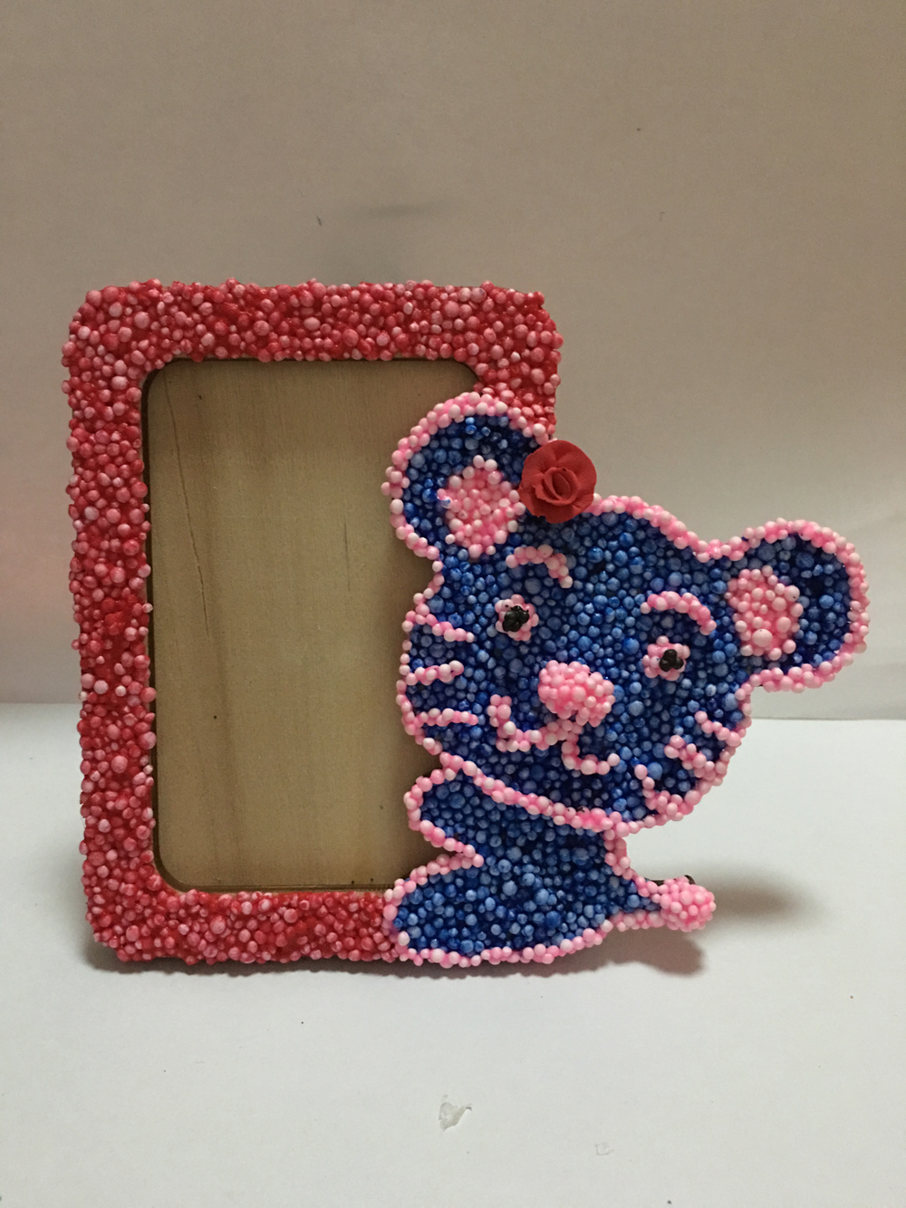 教你如何用轻粘土制作漂亮的创意小老鼠相框详细步骤