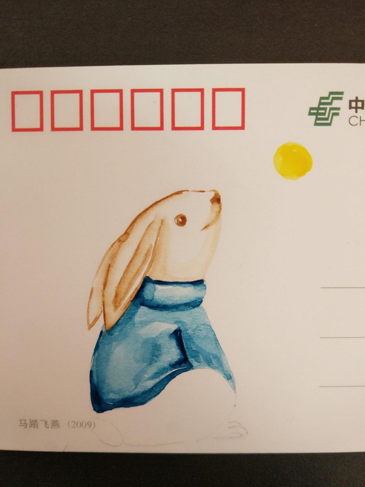 【33明信片本舖】日本進口明信片 兔子 插畫明信片 ※單張入※ | 蝦皮購物
