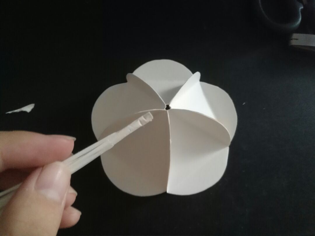 卡纸绣球制作方法图片