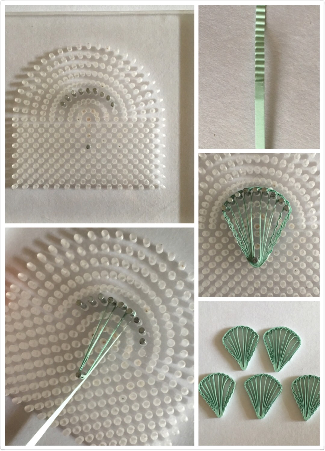 超级漂亮的DIY繁花似锦衍纸画的制作教程图