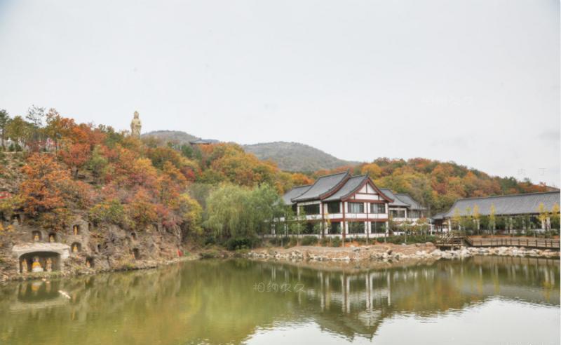 大连横山北普陀主题文化公园旅游攻略-净心湖照片