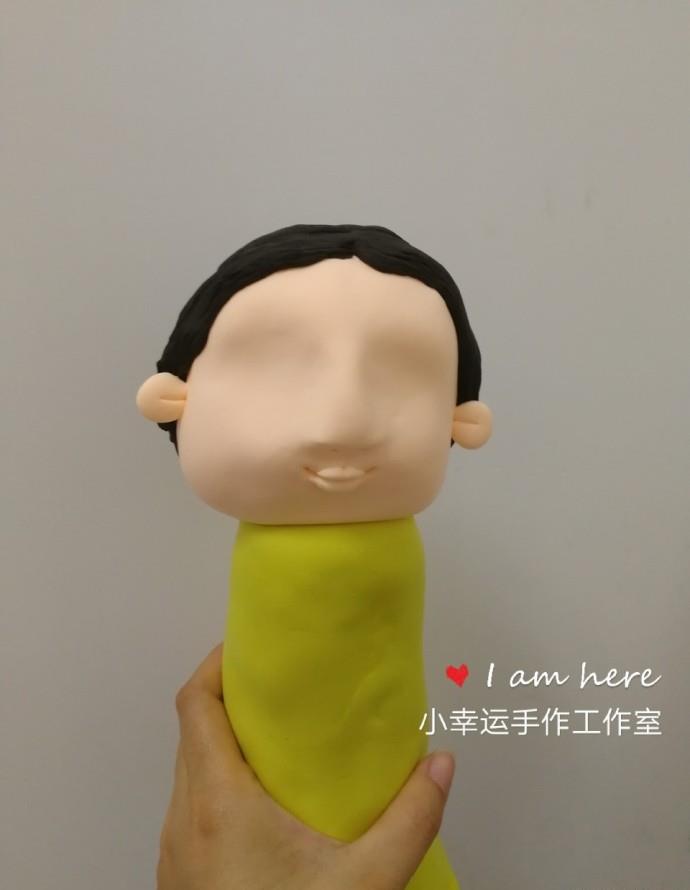 传祺牌的中国风儿童橡皮泥 小娃娃玩偶制作教程