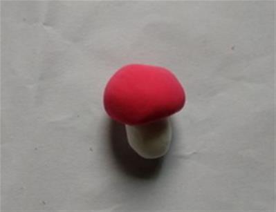 手工DIY超轻粘土制作蘑菇的步骤图解教程
