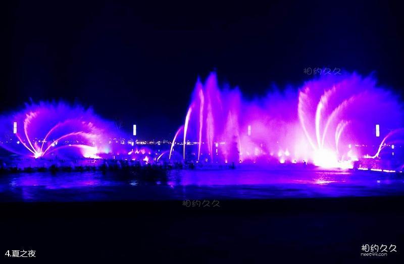 大连东港音乐喷泉广场旅游攻略-夏之夜照片